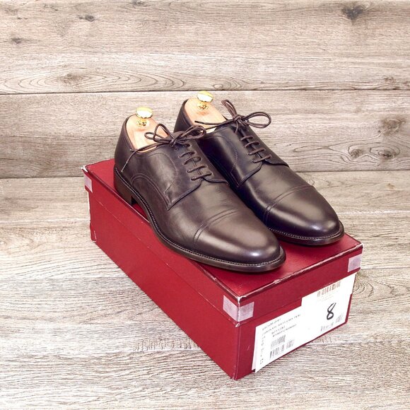 * NIB * $895 Nordstrom BALLY Switzerland US 8 D Chocolate t *add $15 Cedar Trees main image 14